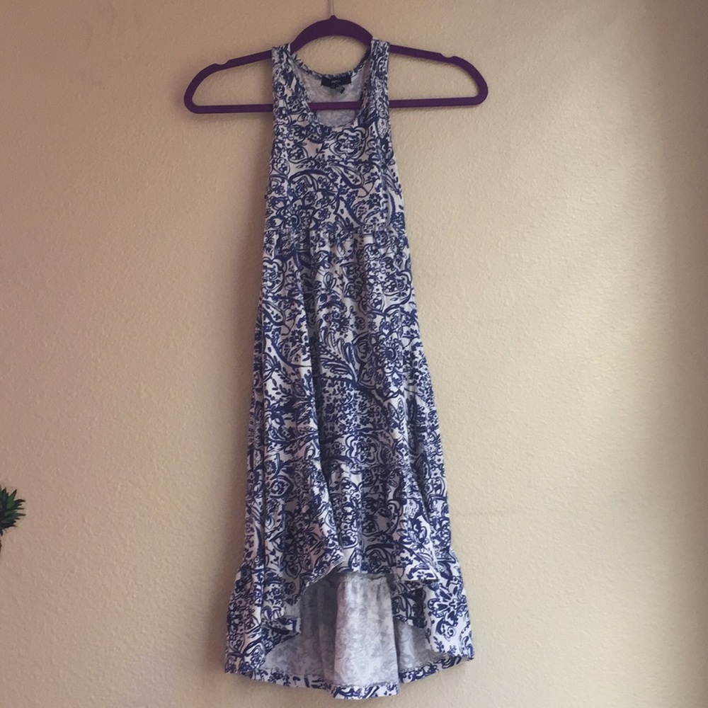 Blue Floral Dress